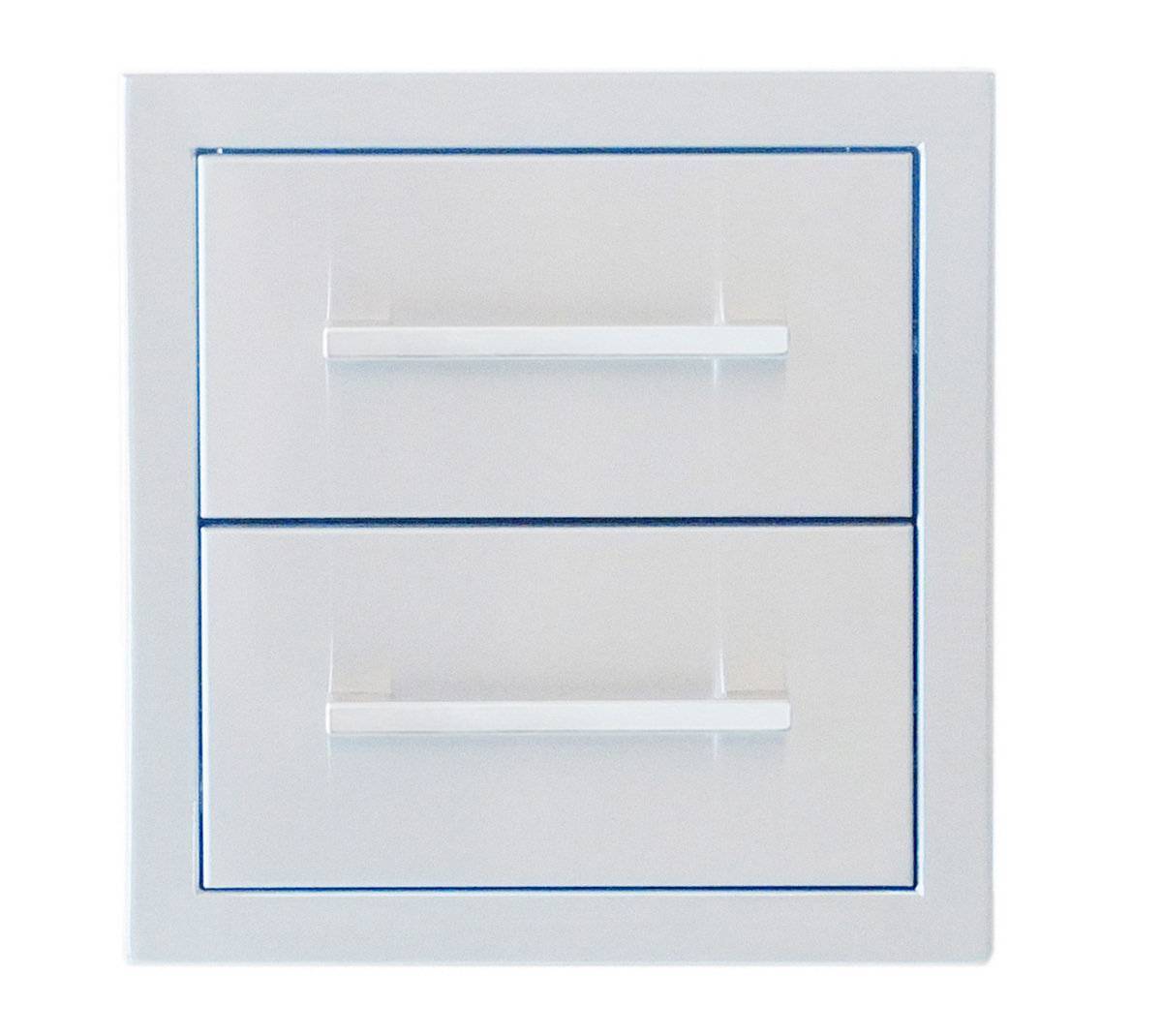 Signature Series 12″ Beveled Frame Double Drawer – BA-DD12