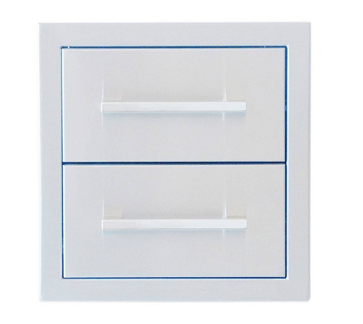 Signature Series 12" Beveled Frame Double Drawer - BA-DD12