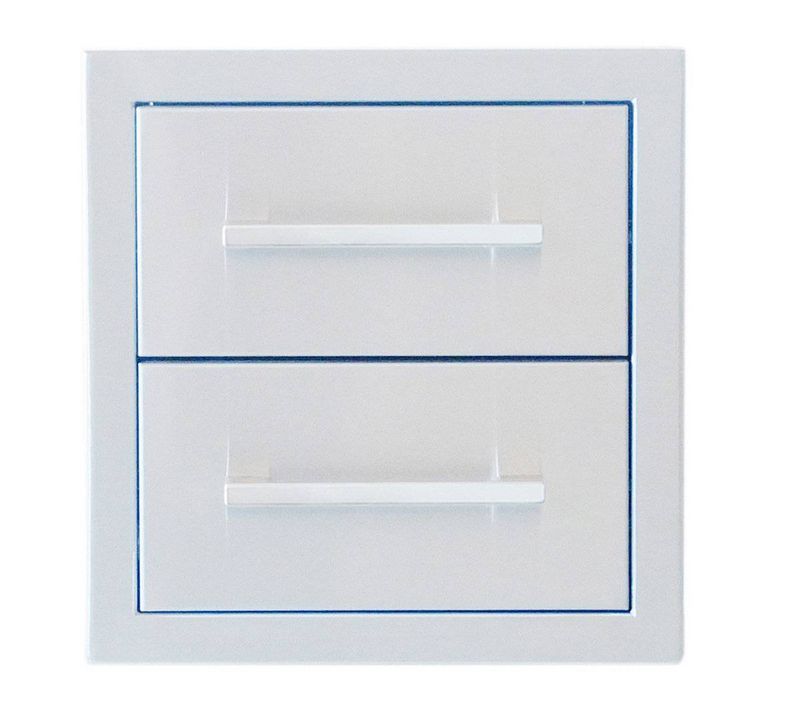 Signature Series 12" Beveled Frame Double Drawer - BA-DD12