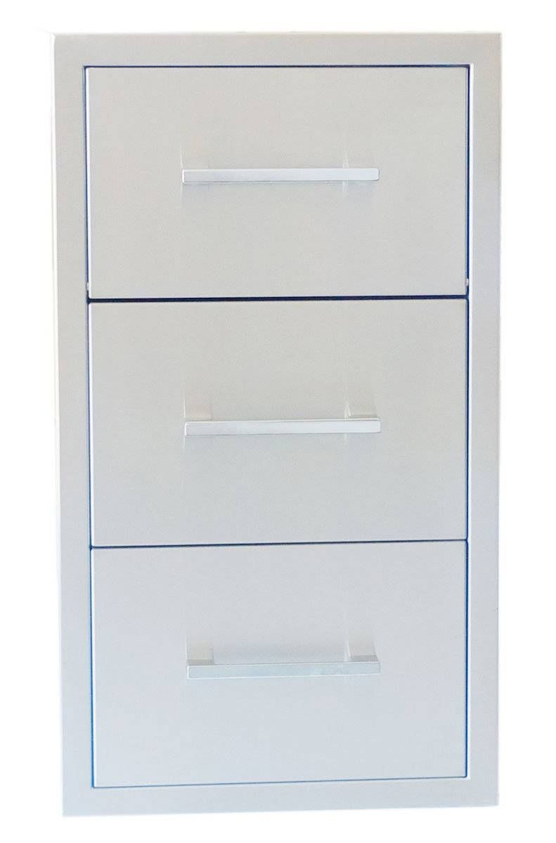 Signature Series 17"Beveled Frame Paper Towel Drawer Combo - BA-DPCF17