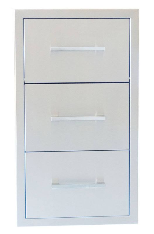 Signature Series 17"Beveled Frame Paper Towel Drawer Combo - BA-DPCF17