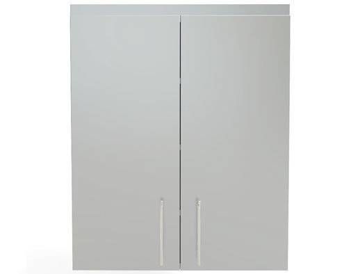 36" Full Height Double Door Cabinet w/Four Shelves  - SWC36FDD