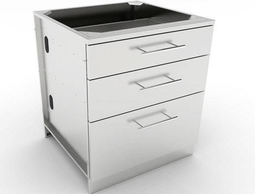 30″ Large Triple Drawer Base Cabinet – SBC30STD