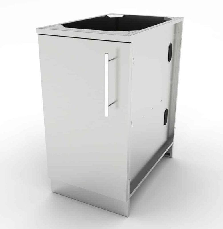 18" Full Height Left Swing Door Cabinet w/Shelf - SBC18FSDL