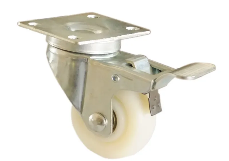 304 Stainless Steel Heavy-Duty Swivel Locking Wheel Caster  - Item No. SLWC