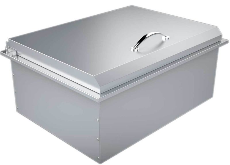 Majestic 28″ Insulated Large Drop‑in Ice Chest – Fully Insulated Ice Chest A‑IC