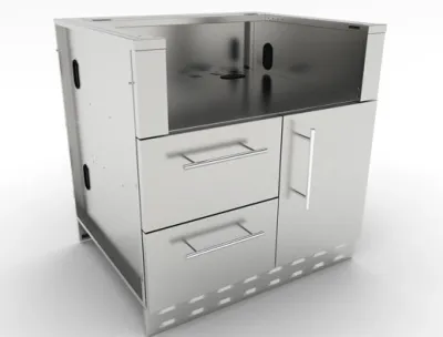 34" Sunstone Gas Grill Base Cabinet  - Item No. SAC34GLPCD