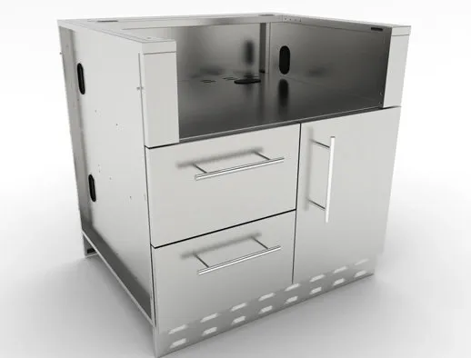 34" Sunstone Gas Grill Base Cabinet  - Item No. SAC34GLPCD