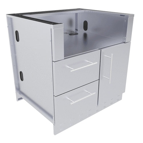 34″ Sunstone Gas Grill Base Cabinet  – SAC34GLPCD