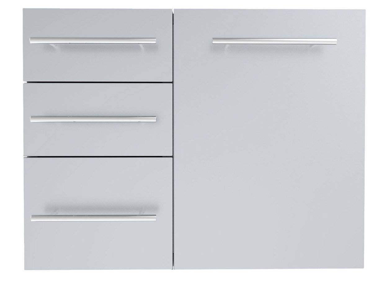 Designer Series 30″ W Multi-Configurable Liquid Propane Triple Drawer Combo w/Self-Leveling Legs – DE-LPCTD30