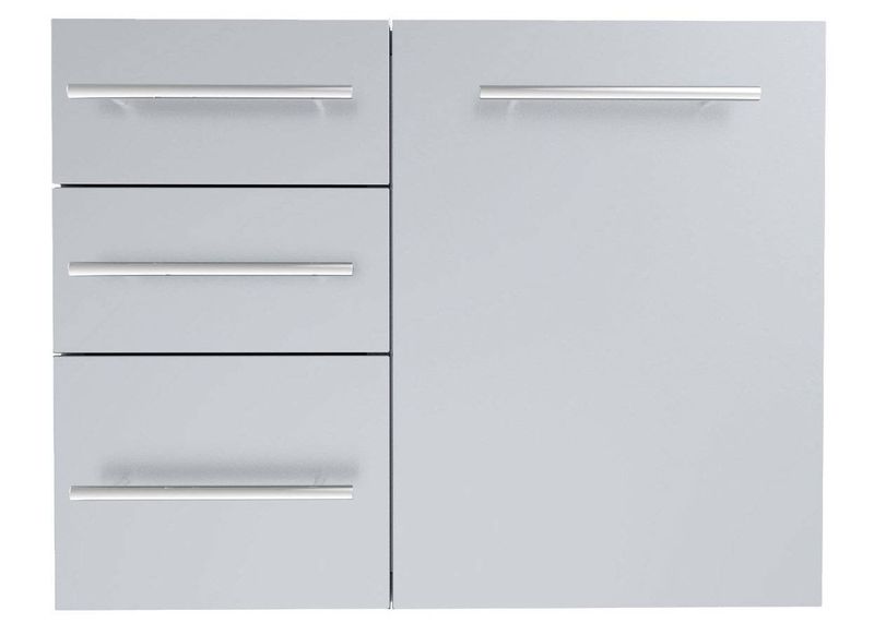 Designer Series 30" W Multi-Configurable Liquid Propane Triple Drawer Combo w/Self-Leveling Legs - DE-LPCTD30