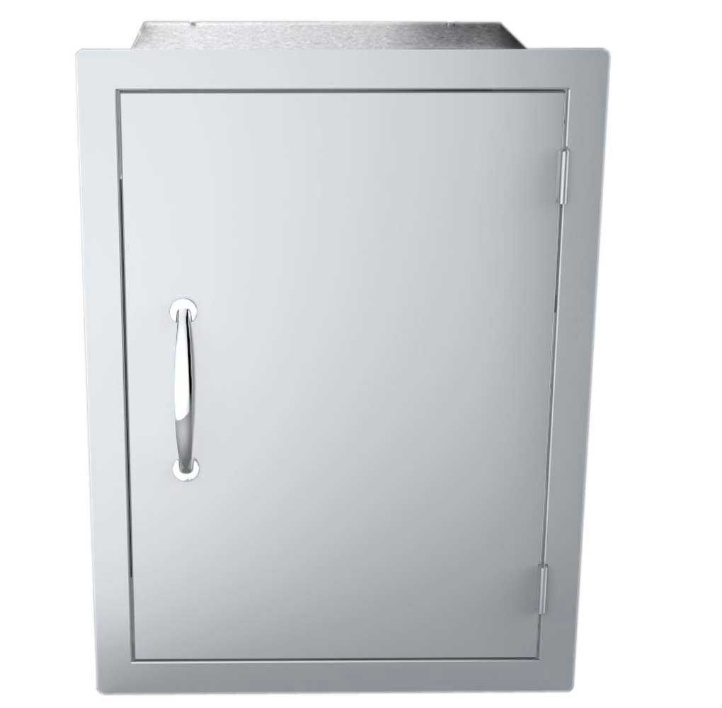17" x 24" Flush Mount Vertical Dry Storage Pantry Cabinet - DSV1724