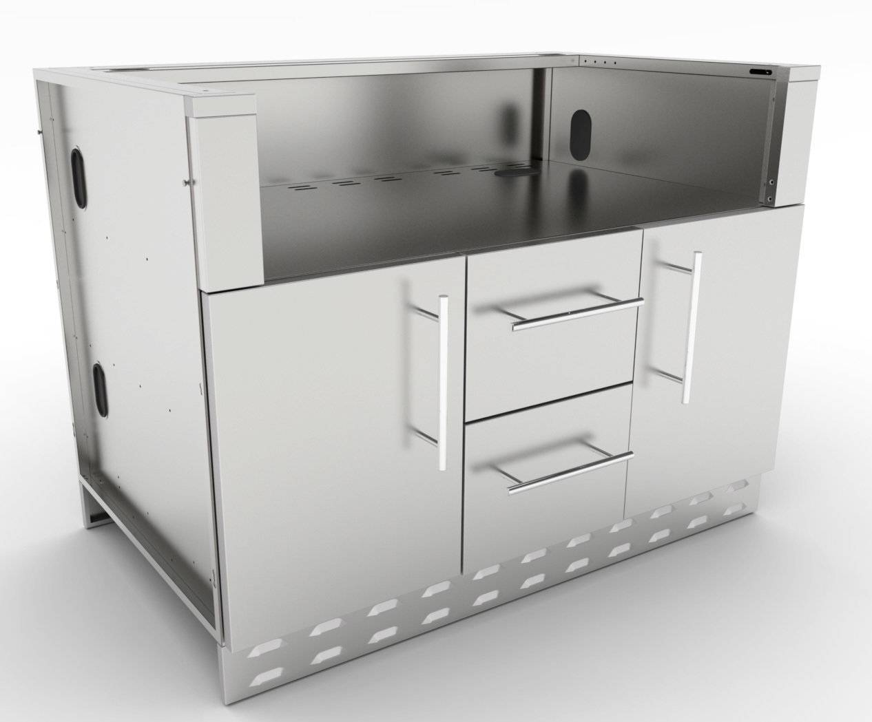 46″ Sunstone Gas Grill Base Cabinet  – Item No. SAC46GLPCD
