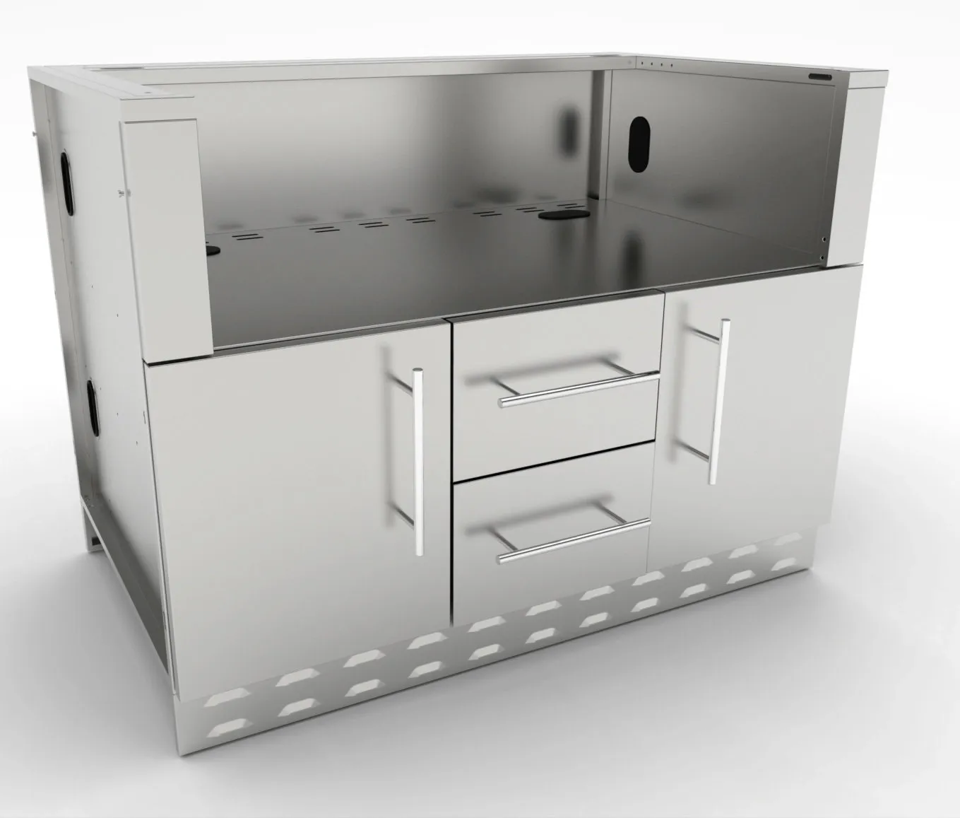 46" Sunstone Charcoal Grill Base Cabinet  - Item No. SAC46CGDC