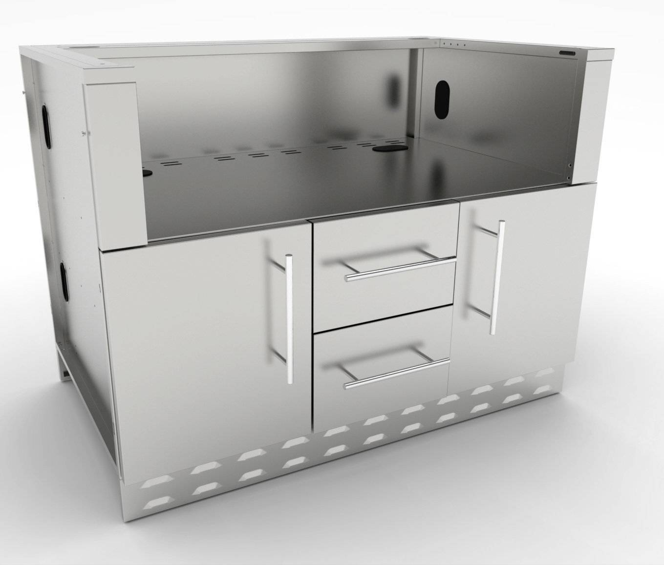 46″ Sunstone Charcoal Grill Base Cabinet  – SAC46CGDC