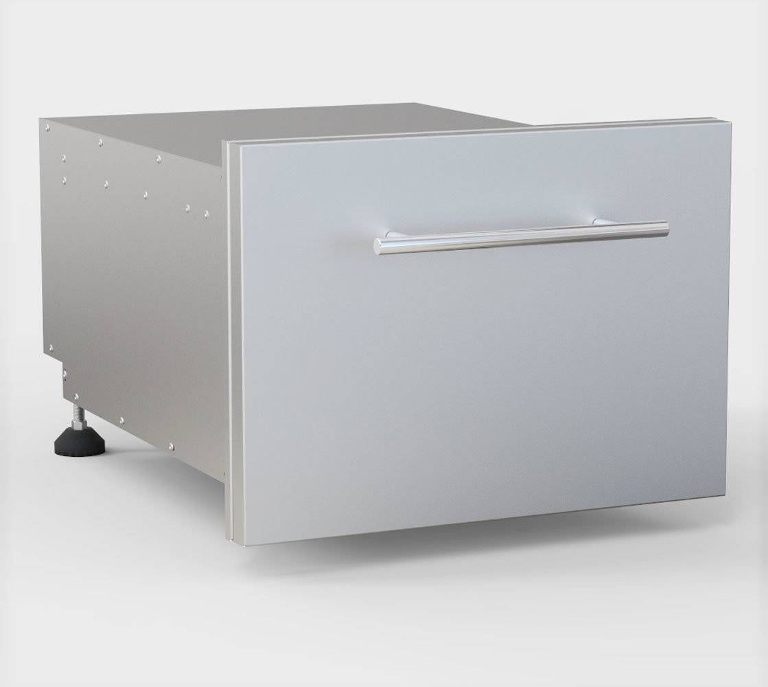 Designer Series 13"H Multi-Configurable Tilt-out Paper Towel, Cutlery Drawer &amp;amp; Cutting Board Combo - DE-DPCF13