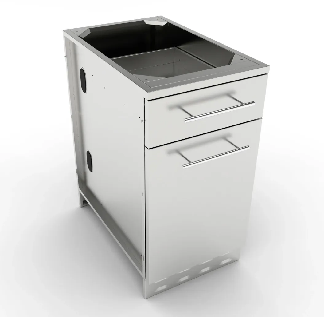 18"Propane/Trash Drawer Combo Cabinet Item No. SBC18SLPCD