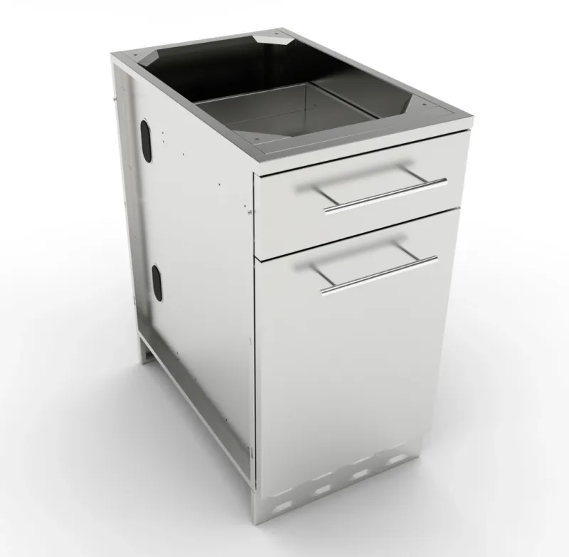 18"Propane/Trash Drawer Combo Cabinet Item No. SBC18SLPCD