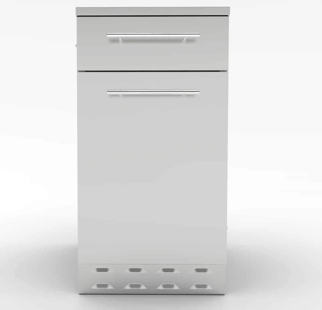 18″Propane/Trash Drawer Combo Cabinet – SBC18SLPCD