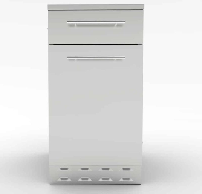 18"Propane/Trash Drawer Combo Cabinet - SBC18SLPCD