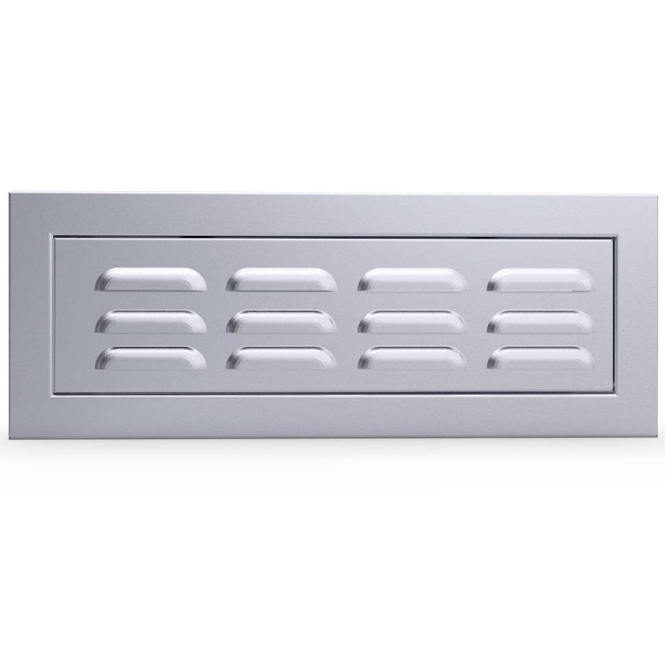 Signature Series Vented Panel Door with Concealed Pressure Hinge – BA-SWVENT