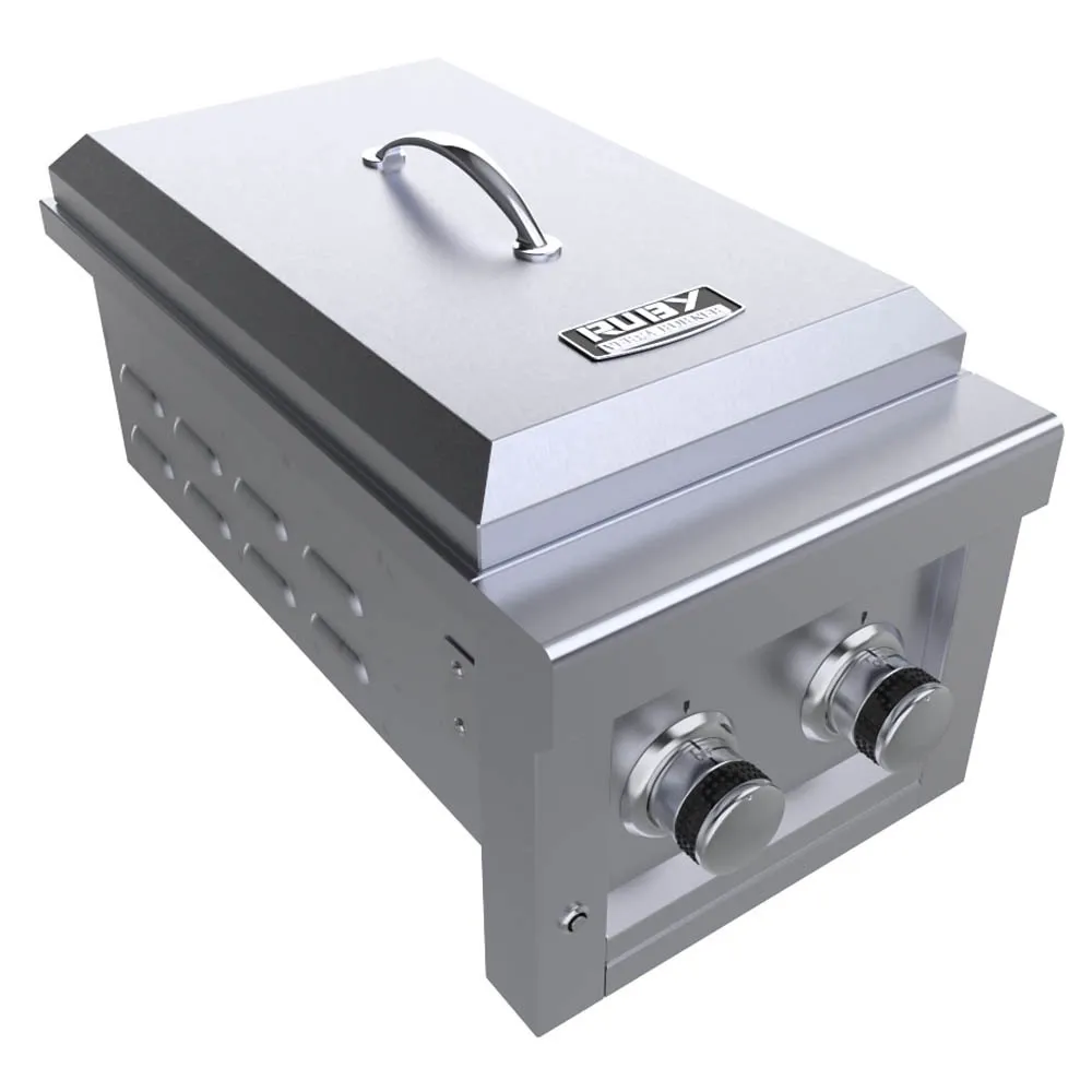 Ruby Series 13 Inch Slide in Versa Double Burner - Item No. SUN13VDB