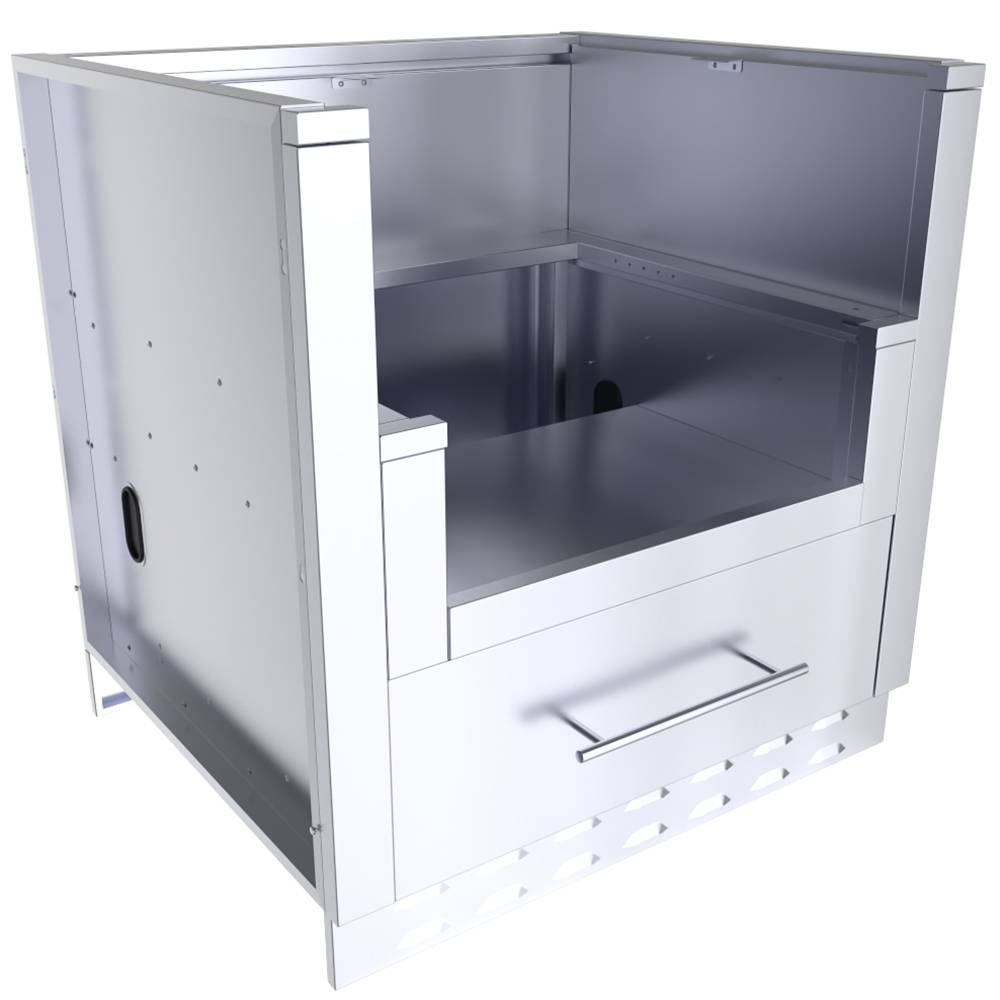 33″ Power Burner Base Cabinet  – SAC33PBDC