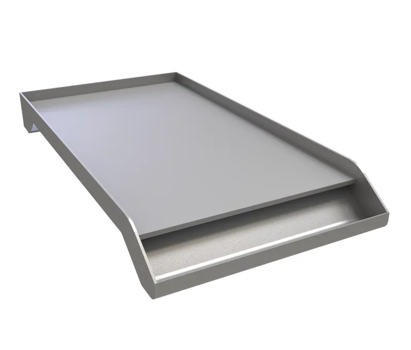 Solid Steel Powder Coated Griddle