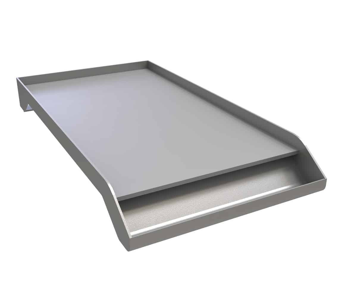 Sunstone® Solid Steel Powder Coated Griddle – SUNCP-GRIDDLE