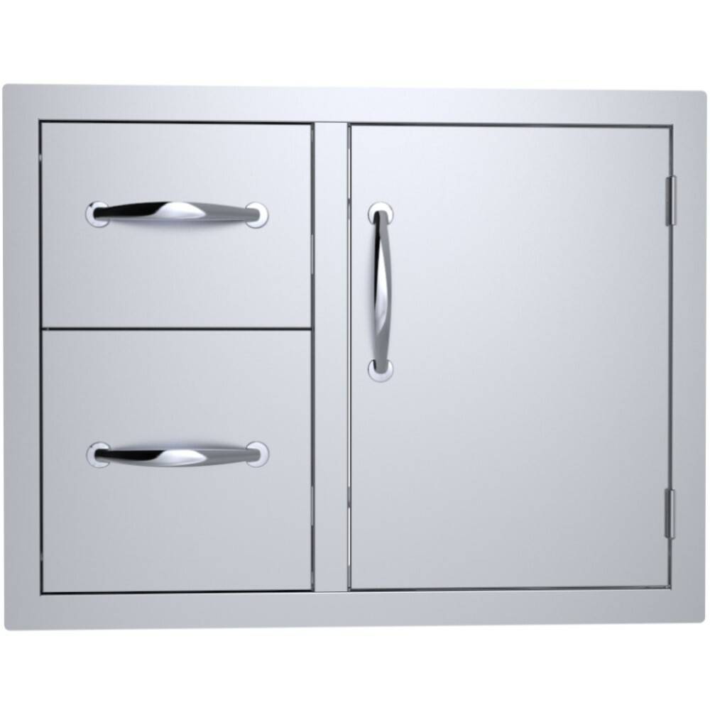 Classic Series 30″ Double Drawer Door Combo – C-DDC30