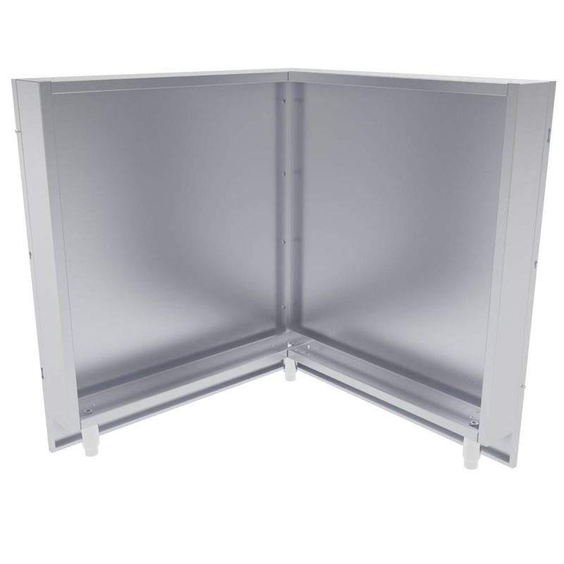 90 Degree 31” X 31” Component Cabinet Back Panel Package - SCC31BP90 &amp; SCC3SP90