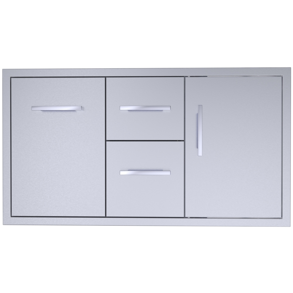 Signature Series 42″ Double Drawer Door Combo -BA-DDC42
