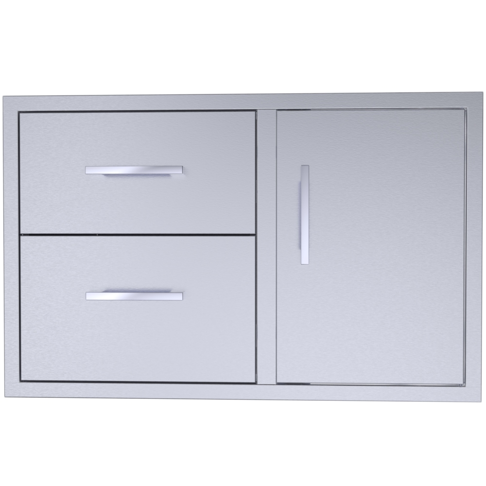 Signature Series 36″ Double Drawer Door Combo -BA-DDC36