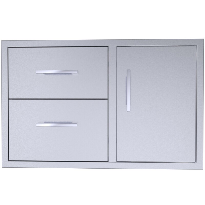 Signature Series 36" Double Drawer Door Combo -BA-DDC36