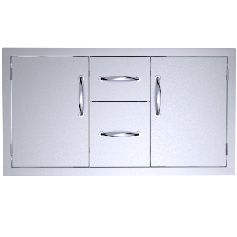 Classic Series 42" Double Drawer Door Combo - C-DDC42