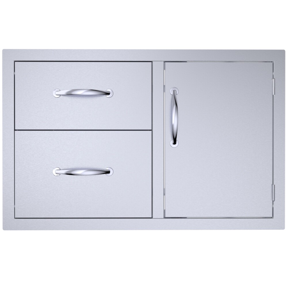 Classic Series 36" Double Drawer Door Combo - C-DDC36
