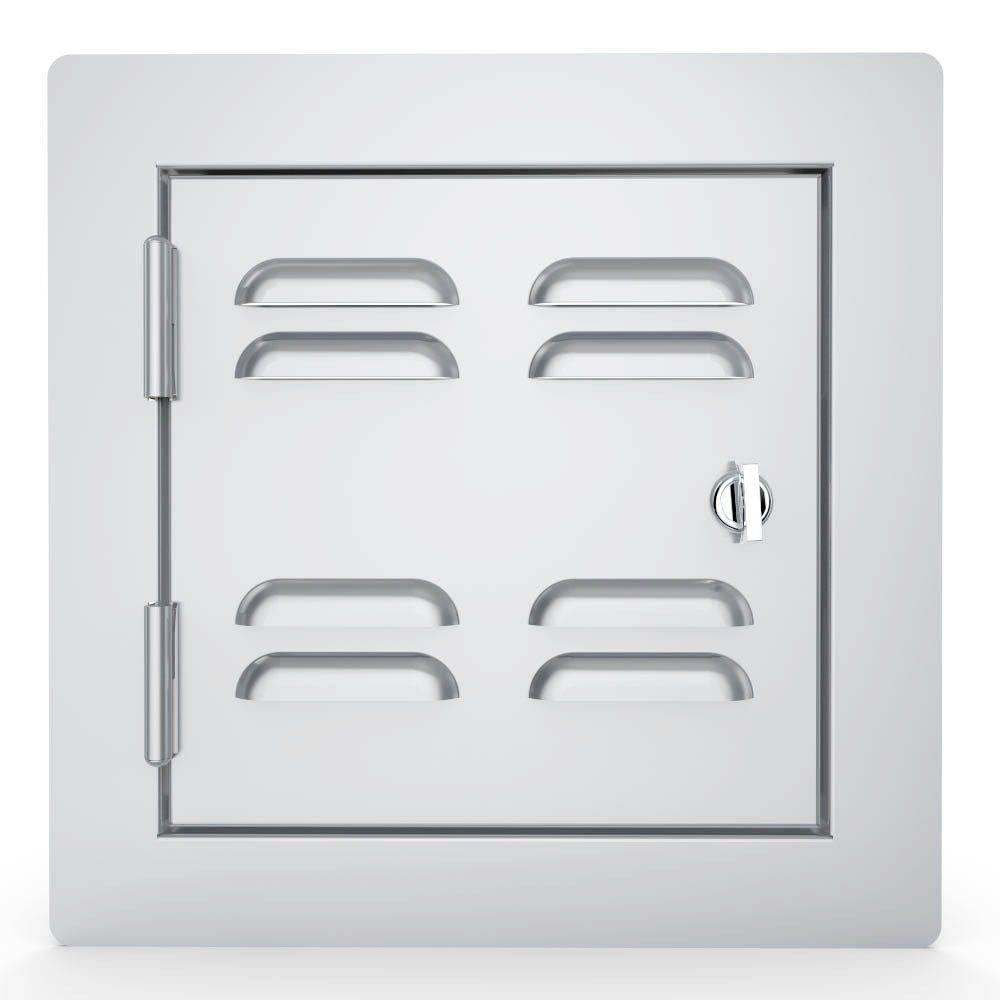 Classic Series Flush Style 12″ x 12″ Left Swing Vented Door – C-VSDL12