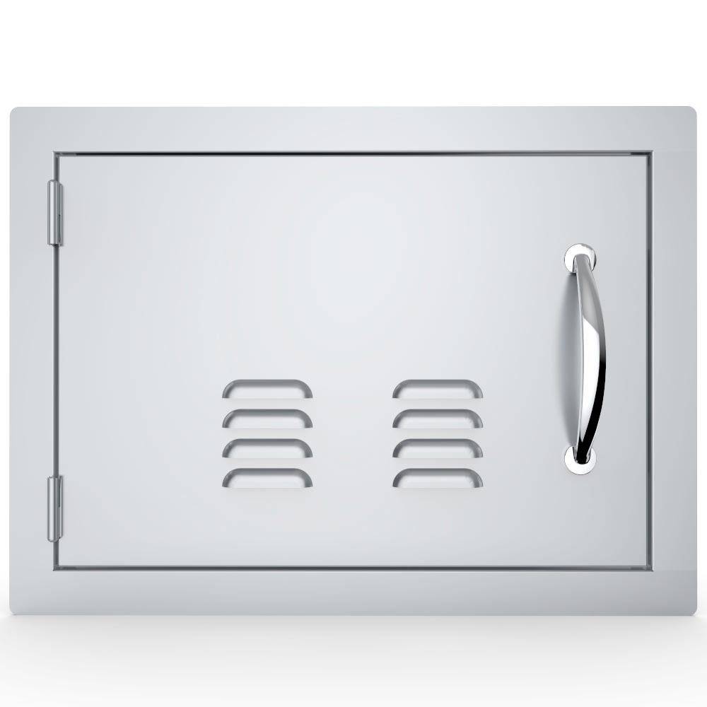 14″ x 20″ Horizontal Vented Left Swing Single Access Vented Door – A-DH1420-L
