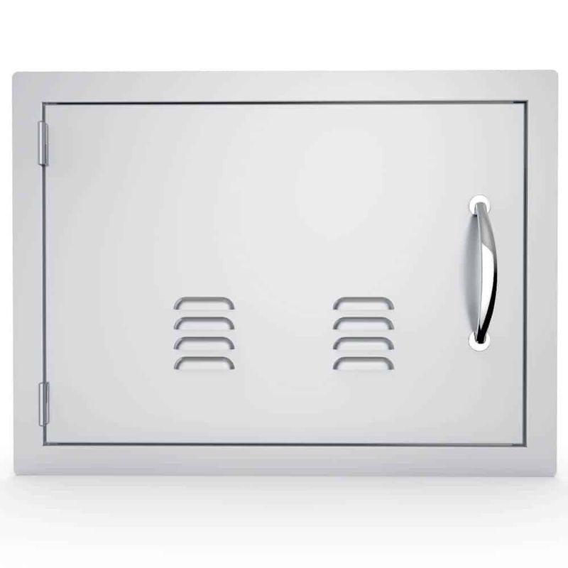 17" x 24" Left Swing Horizontal Single Access Vented Door - A-DH1724-L