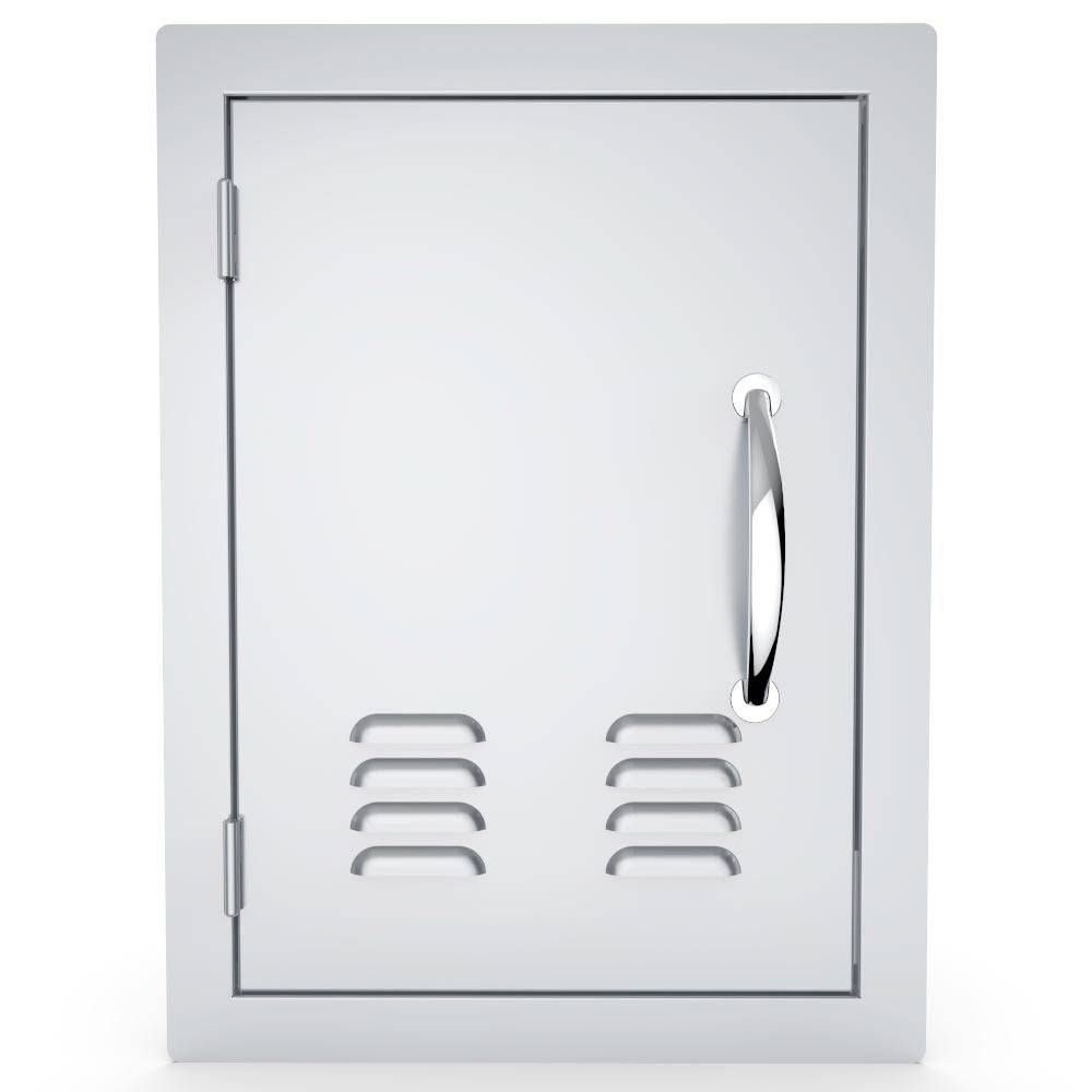 14" x 20" Vertical Left Swing Single Vented Access Door - A-DV1420-L