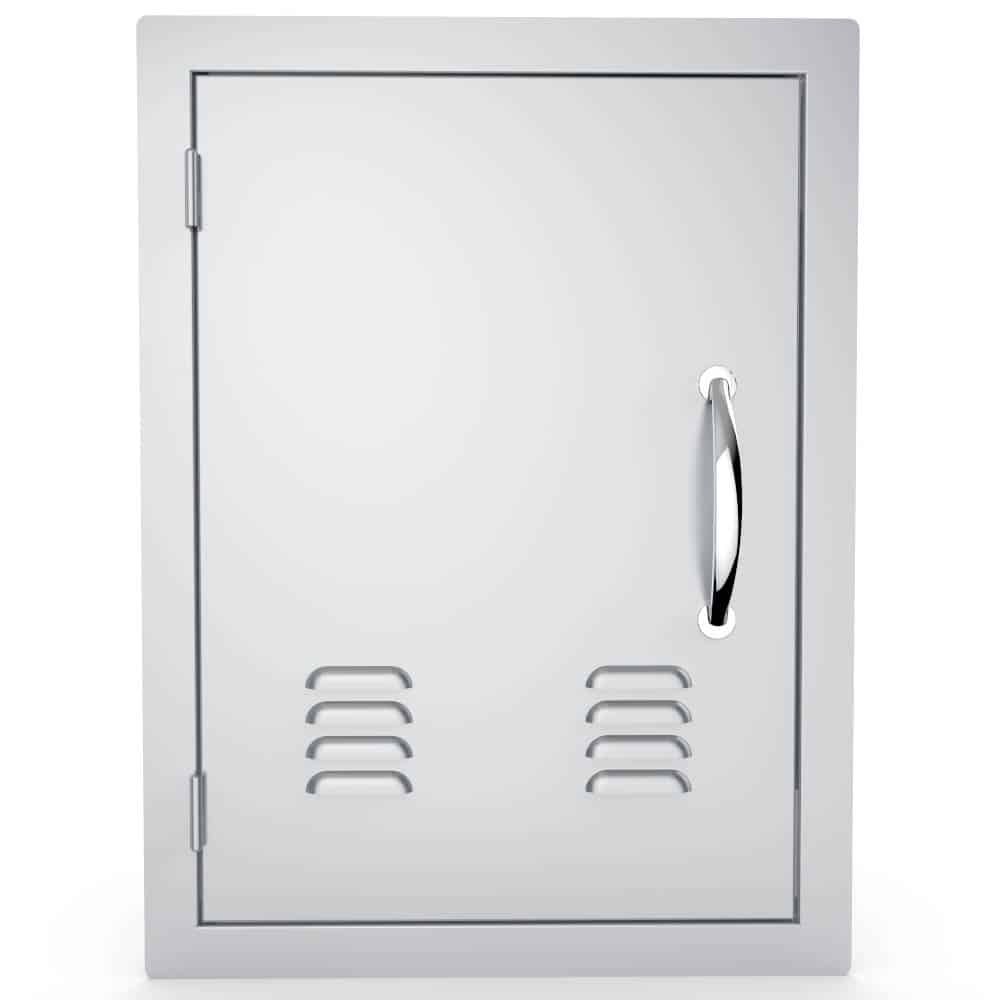 17" x 24" Left Swing Vertical Single Access Vented Door - A-DV1724-L