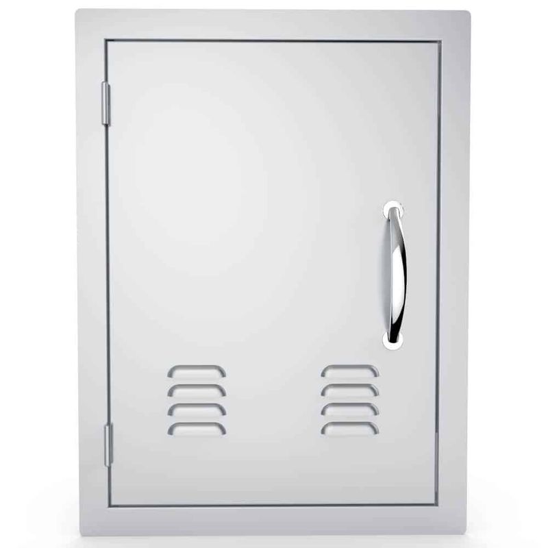17" x 24" Left Swing Vertical Single Access Vented Door - A-DV1724-L