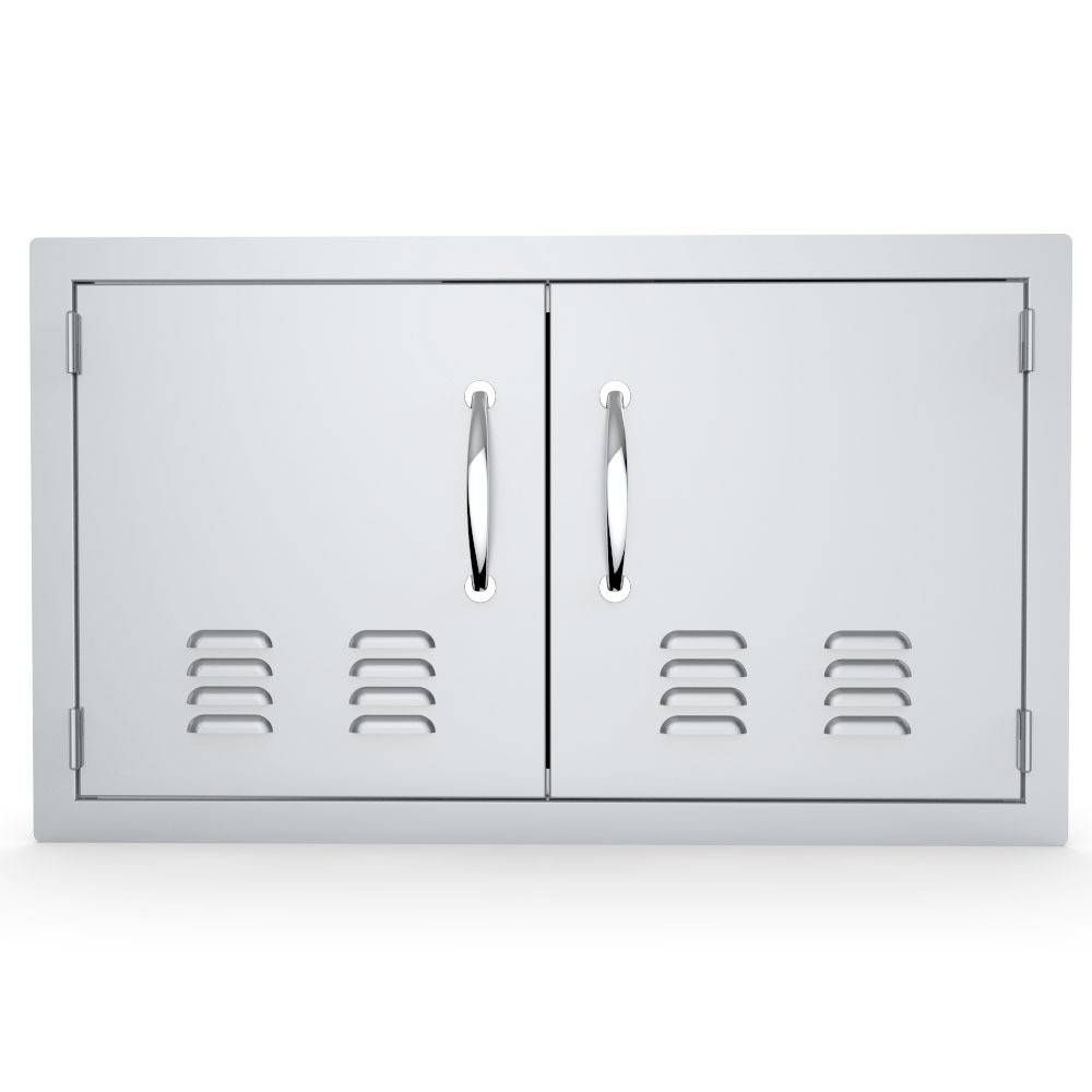 36" Double Access Vented Door Flush Mount - C-DD36