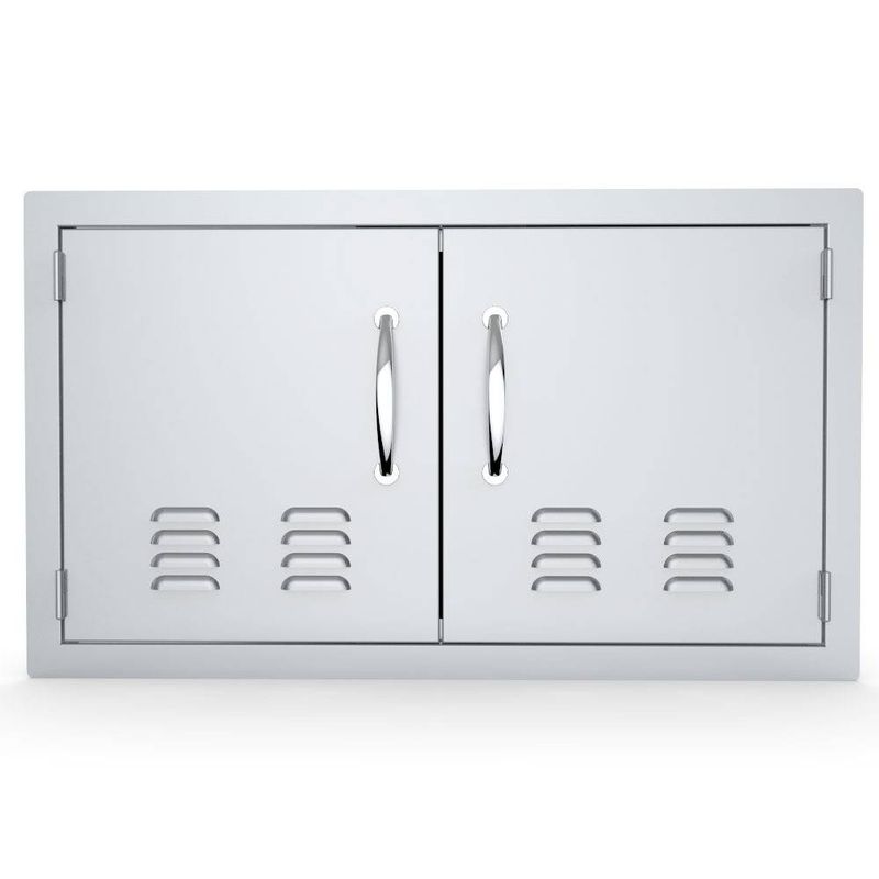 36" Double Access Vented Door Flush Mount - C-DD36