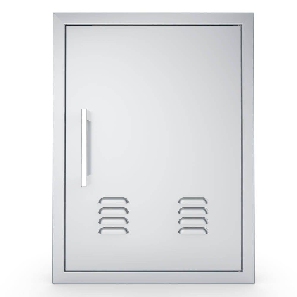 Signature Series 14″ x 20″ Beveled Frame Right Swing Vertical Vented Door  – BA-VDVR1724