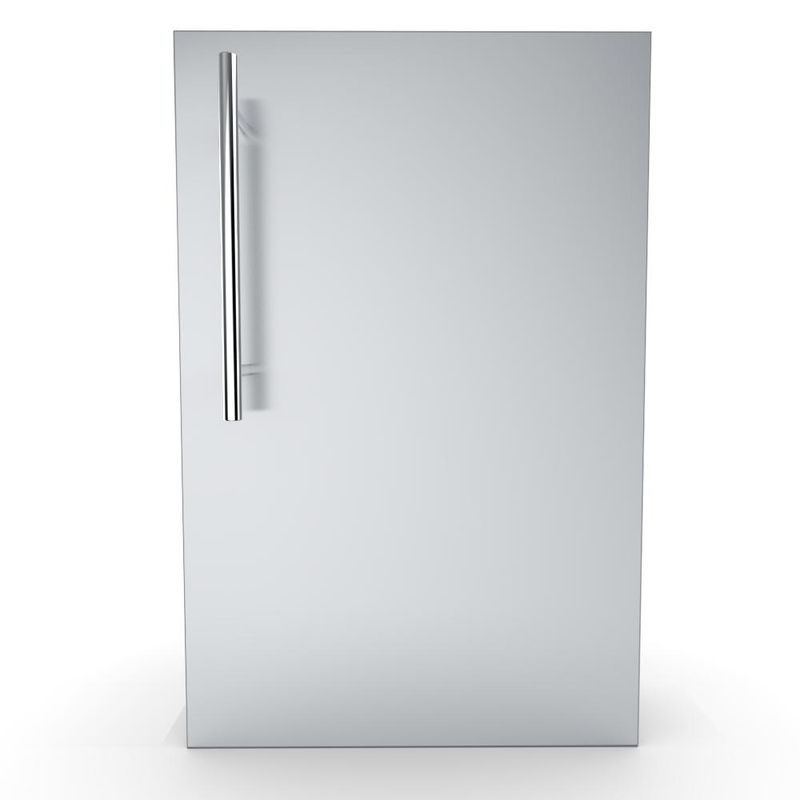 Designer Series, Raised Style - 15" Single Door w/Shelf Right Swing - DE-DVR15