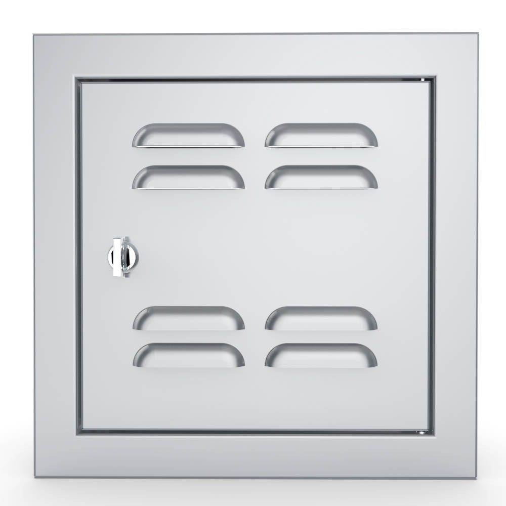 Signature Series 12″ x 12″ Right Swing Utility Access Door Vented – BA-VSDR12