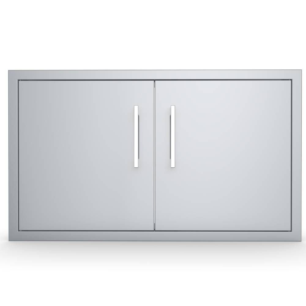 Signature Series 36" Beveled Frame Double Access Door Vented - BA-VDD36
