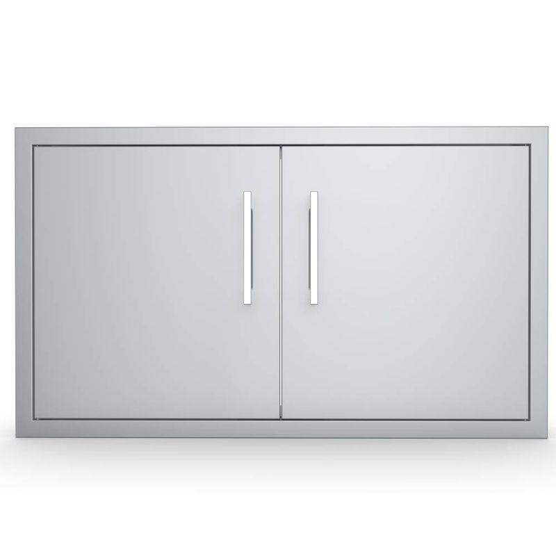 Signature Series 36" Beveled Frame Double Access Door Vented - BA-VDD36