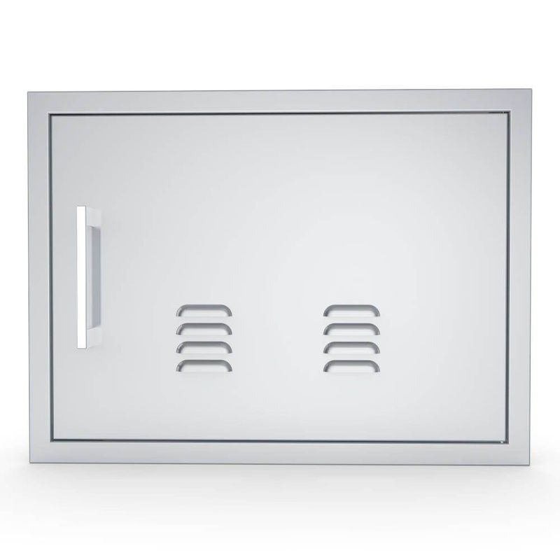 Signature Series 17" x 24" Beveled Frame Left Swing Horizontal Vented Door - BA-VDHR1724